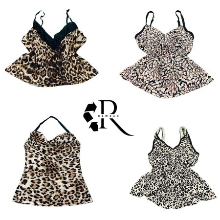 Y2K Cute Vibe Girl Animal Print Cami Top RW-2408