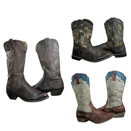 Op vintage 287 Meilleures bottes de cowboy