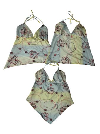 Upcycle Halter Tops TR640