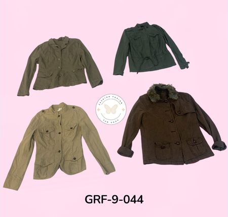 Y2K Jackets | Vintage 2000s Women’s Jacket Collection | Wholesale (GRaf-9-044)
