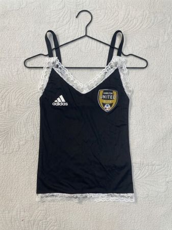 Upcycle Football Lace Cami Top (Dv-10-20)