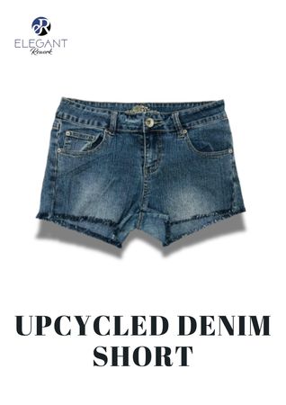 Upcycled Denim Shorts - EVR0307