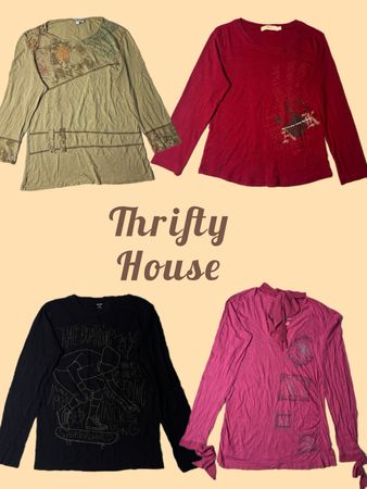 Y2K Casual Babe Tops(TH/716)