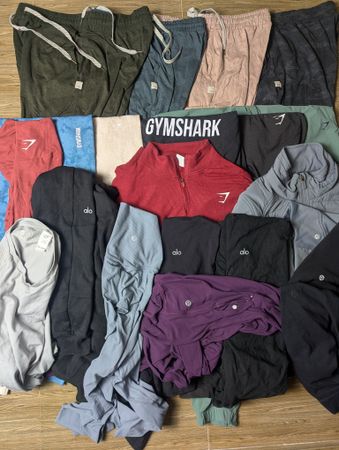 Lululemon/Vuori/Alo/Gymshark Bundle