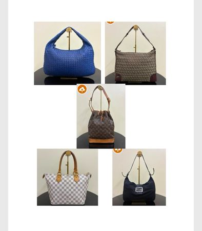 Designer Bags. Bottega Veneta, Louis Vuitton & Fendi