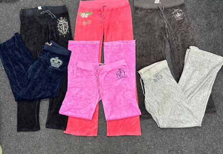 Juicy Couture Wide Leg Sweatpants
