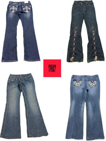 Custom handpick Custom handpick of Jeans y2k stylt