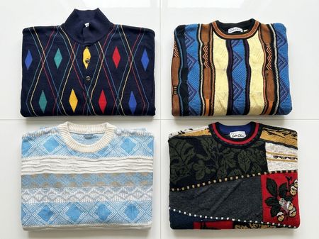 Coogi-Style Sweaters