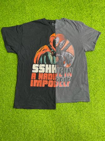 T-shirt da uomo stampata vintage (brand) star wars, marvel, ecc. id613