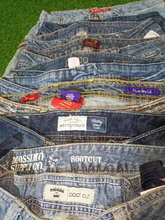 ZCO AND OTHER BRAND JEANS WOMAN WEAR JEANS FLARE BOOTCUT (B138)