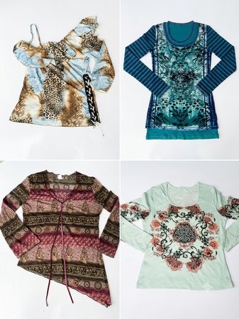 Y2K  full sleep blouse 14 pcs
