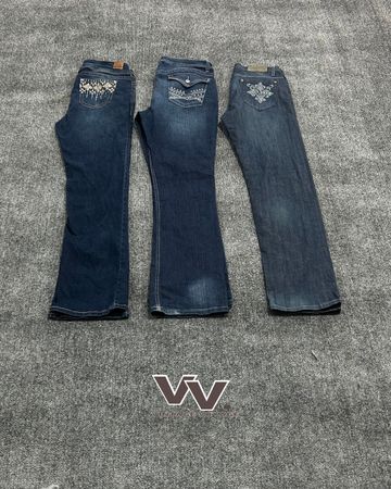 Y2K Bootcut / Jeans embellis #200836 #020