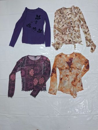 Y2K MESH TOPS