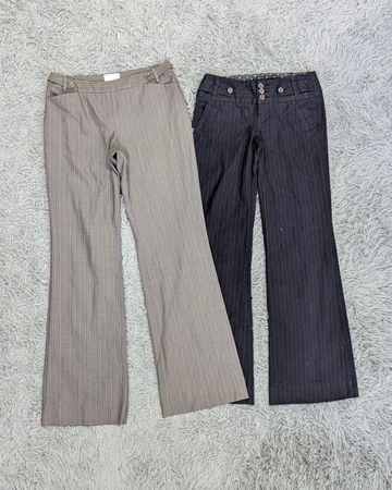 ***Y2K Office Trousers – Trendy Retro Fashion Mix