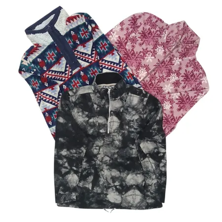 Vintage Funky Fleece Jackets