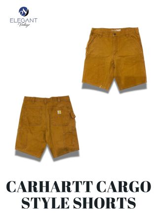 UPCYCLED Carhartt Cargo-Style Shorts - EVR0252