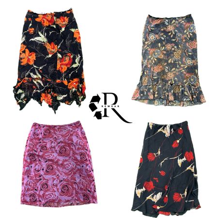 Y2K Unique Girl Poly Midi Skirt RW-2530