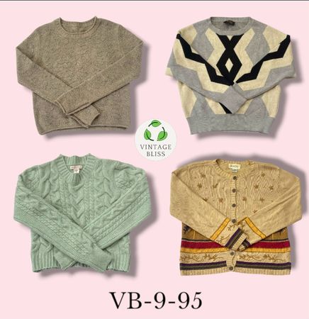 Y2K Netwear Sweater Großhandelsbündel Verschiedene Stile (VB-9-95) 13 Teile
