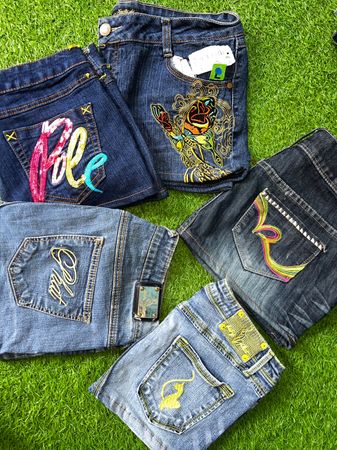 Y2K Mini Skirts& mini shorts BN 555