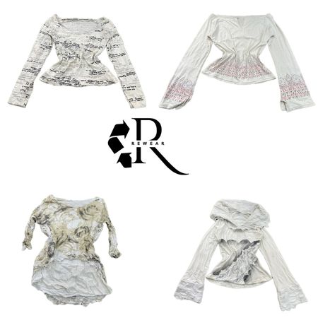 Y2K Unique Girl Printed Full Sleeve Tops RW-2413