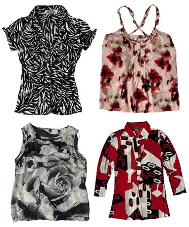 Midnight Meadow Statement Tops: TT-331
