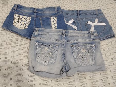Md115 denim short/skirt 6p 28/9/26