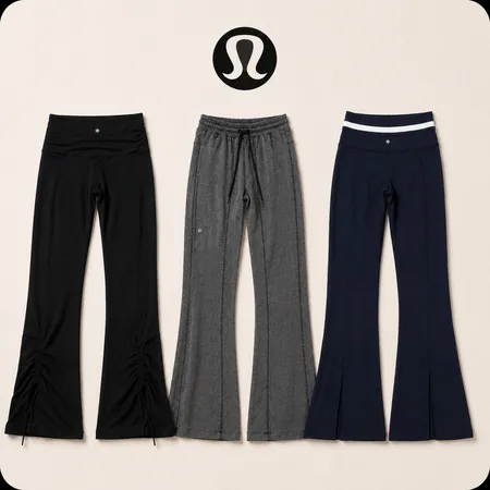 Lululemon Flare Leggings | Pantalons de yoga évasés pour femmes | Vêtements de sport