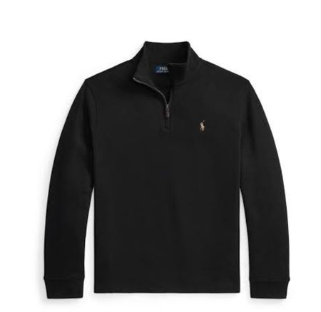 POLO RALPH LAUREN HALF ZIP SWEATER