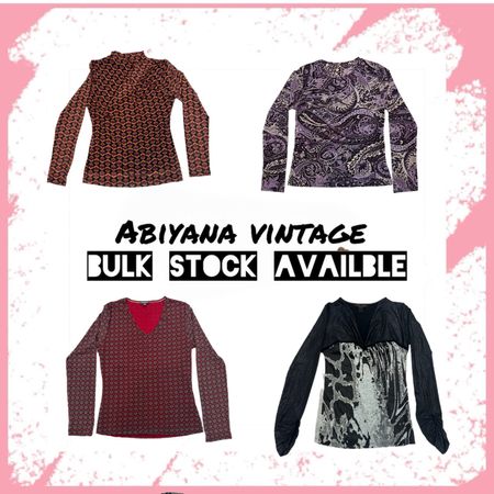 Y2K Retro Printed Long Sleeve Top - Vintage Paisley Mesh Blouse -AV-172