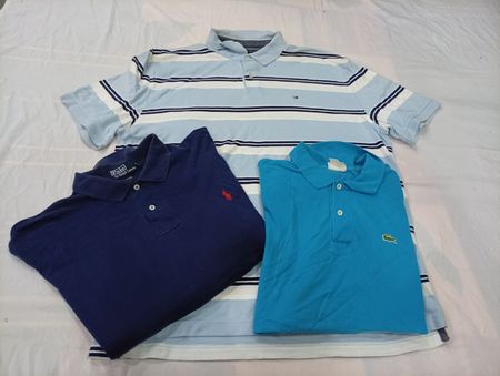 CR12399 Vintage Polo, Tommy Hilfiger et Lacoste T-Shirts