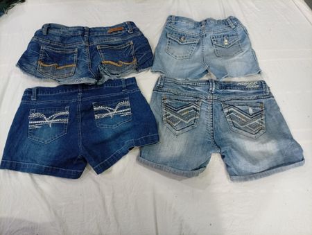 CR10899 Y2K Mini Denim Shorts