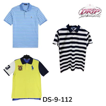 Ralph Lauren Classic Polo Shirt Timeless Casual Streetwear (DS-9-112)