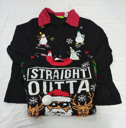 CR11119 Vintage Christmas Sweaters
