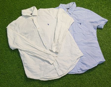 7475 - Ralph Lauren Hemd mit halben und vollen Ärmeln