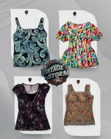 Y2K Grunge Blouse