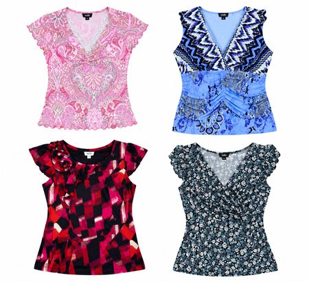 Y2K Tropical Tops 10 pcs At 1499