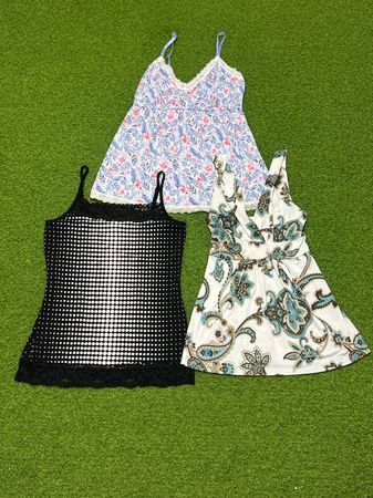 Yv630 Floral Camisole Tops 14P