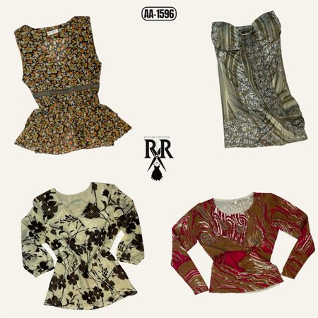 Y2K Nature Vibe Mix Tops (AA-1596)