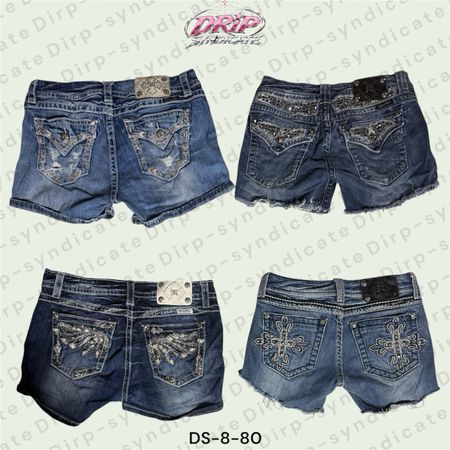 Miss Me Mini Shorts (DS-8-80)