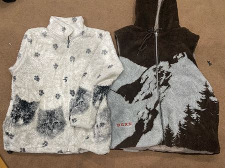 Bedruckter Fleece