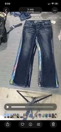 Y2K Bootcut Flared Jeans
