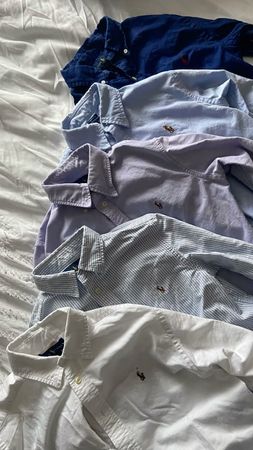 Chemises en coton Ralph Lauren