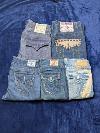True Religion jeans flare/straight/slim