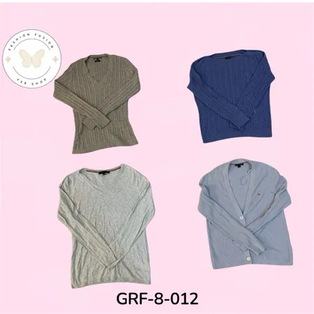 Vintage Cable Knit Sweaters for Women | Y2K Collection. (GRF-8-12)