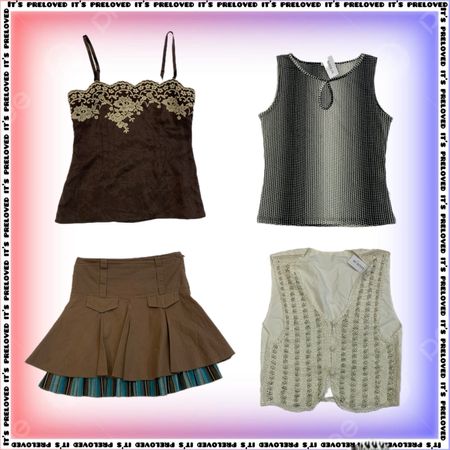 French Girl Weekend - tops, jupes (SS-2786)