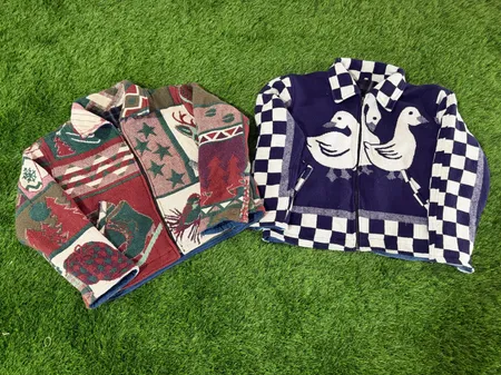 Upcycled Tapestry Jackets