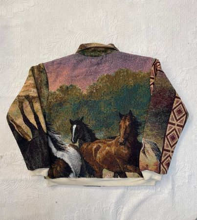 Upcycled Tapestry Jacket (DV -09)