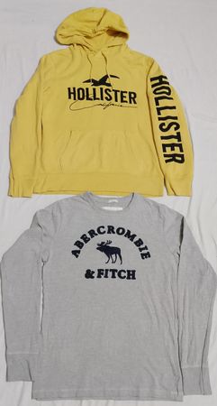 Hollister Abercrombie Aeropostale hoddies and round neck