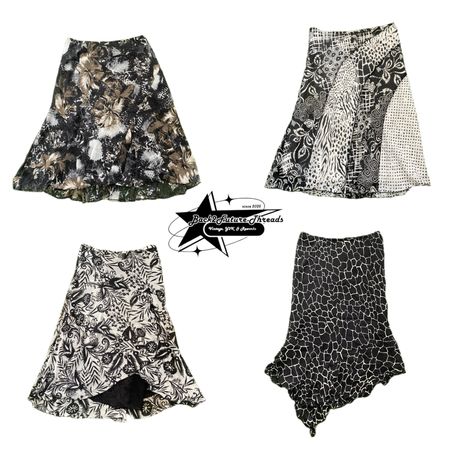 Y2k Paris Hilton Era Girl Poly Skirt B2F-230