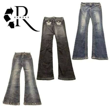 Y2K Paris Hilton Girl Denim Jeans RW-2324